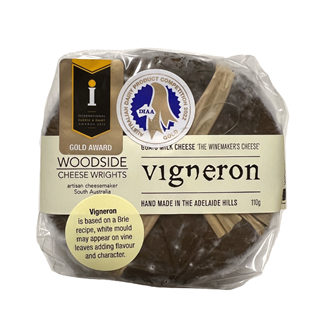 (BACK SOON) Vigneron (Vine Wrapped Goats Cheese) - 110g
